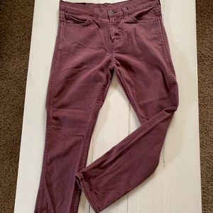 Levi Maroon Jeans